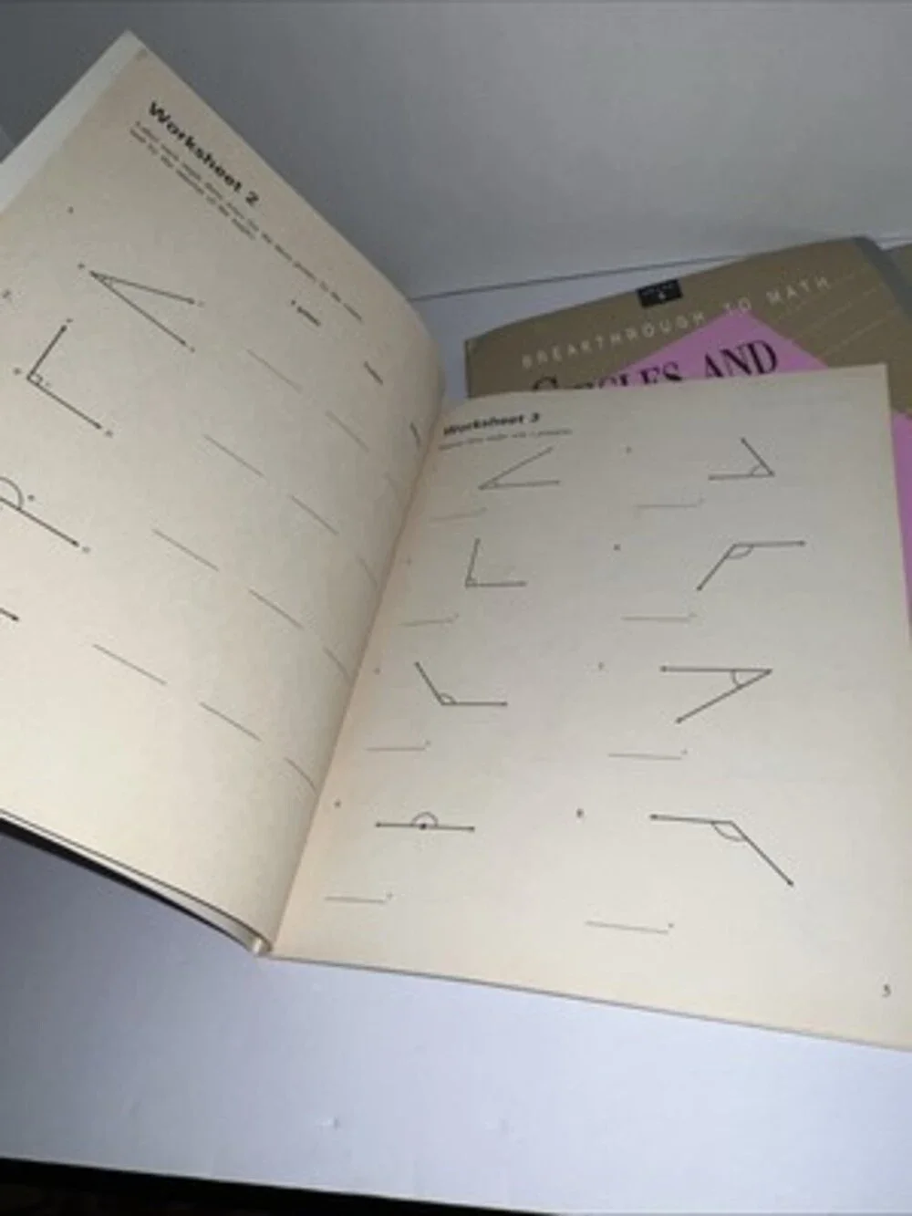 Breakthrough To Math Level 4 Set With Workbook (drawn On Back)